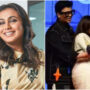 Rani Mukerji starts to cry during a promotional event for her upcoming film