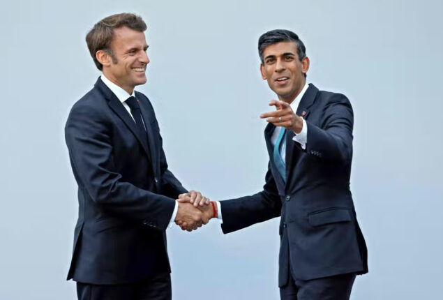 Rishi Sunak excited about future relations with France