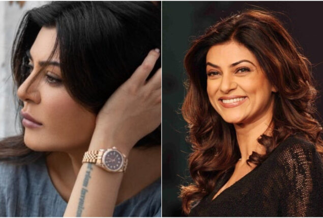 Sushmita Sen is back at work after heart attack, fans praise her