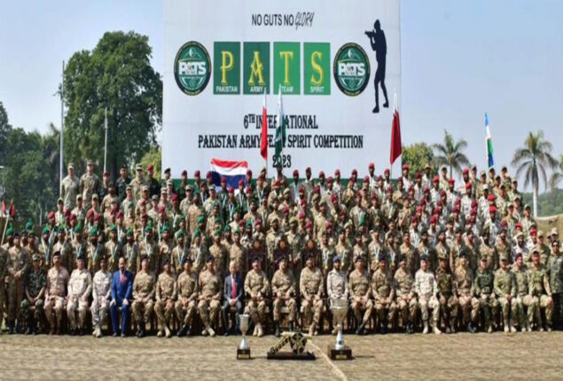 6th International Pakistan Army Team Spirit competition concludes