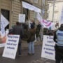Many people joins sexual health clinic counter protest in Glasgow