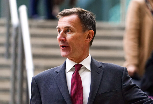Chancellor Jeremy Hunt commits to cut costs to boost workforce