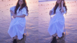 Noor Zafar Khan looks gorgeous in white at beach