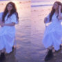 Noor Zafar Khan looks gorgeous in white at beach