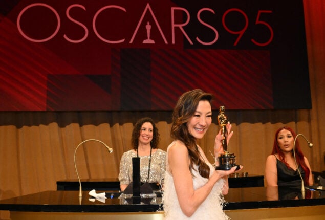 2023 Oscars: Michelle Yeoh delivers Best Actress speech about ‘Never giving up’