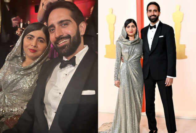 Malala Yousafzai attends Oscars 2023 with hubby Asser Malik