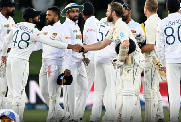 New Zealand crushed Sri Lanka in thriller match as India secures place in WTC final