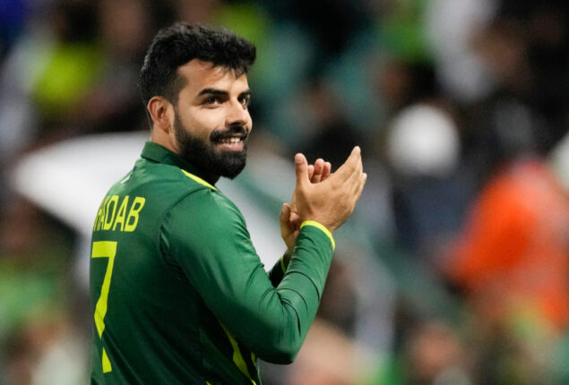 PAK vs AFG: Shadab Khan to lead Pakistan in three-match T20I series
