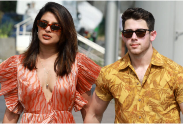 Nick Jonas & Priyanka Chopra hosted a Holi party at Los Angeles home