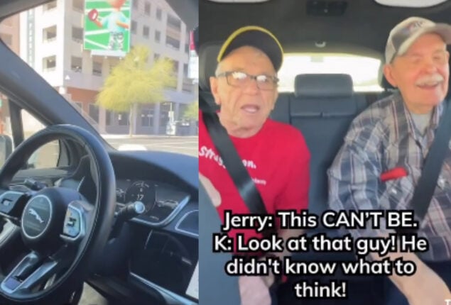 elderly men rides