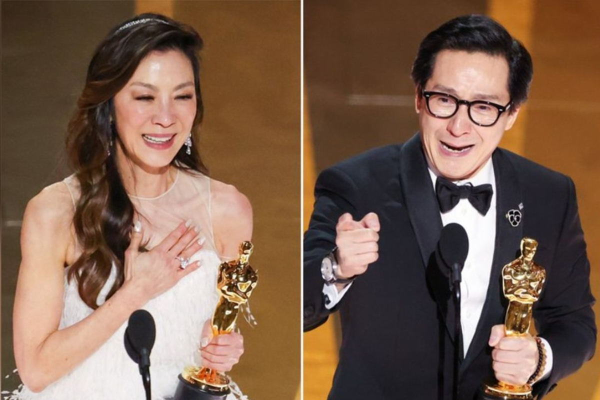 Michelle Yeoh and Ke Huy Quan