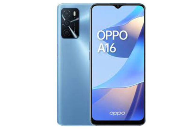 Oppo A16 price in Pakistan & specifications