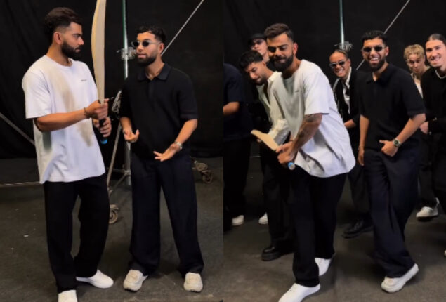 Watch viral: Virat Kohli dance with Norwegian dance group wows netizens