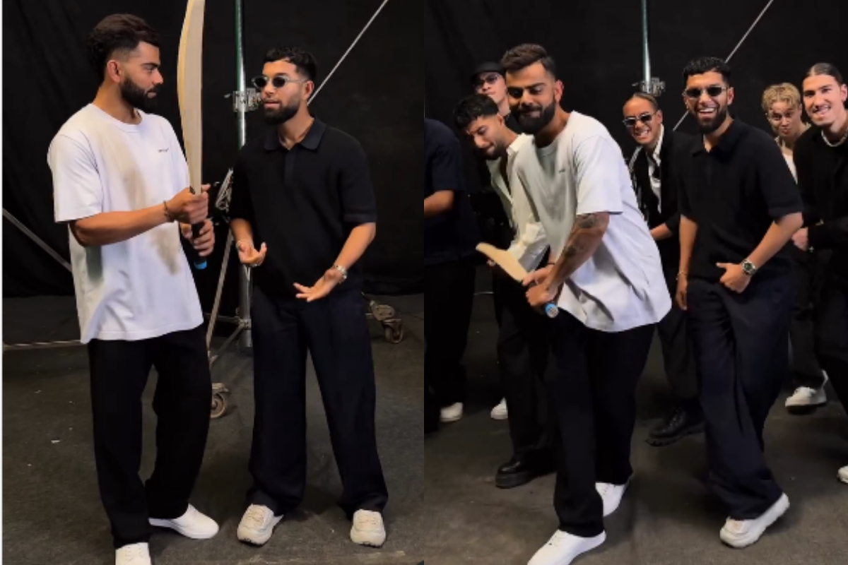 Virat Kohli dance