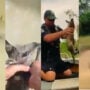 Wonderful video: Police saved baby kangaroo from floodwaters