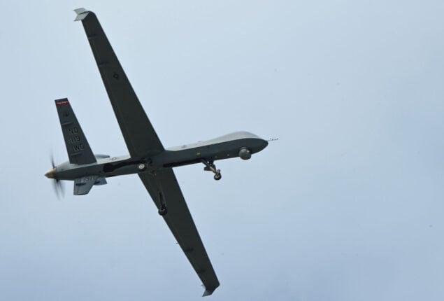 Drone forced down over Black Sea may never be recovered