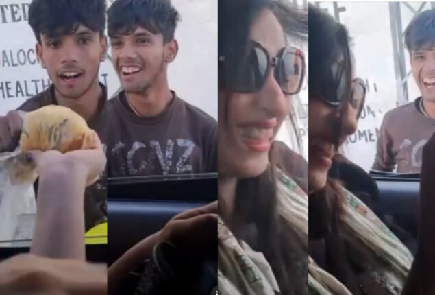 Watch: Woman lovely act of kindness toward specially-abled balloon vendor goes viral