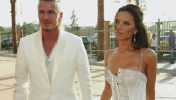 Victoria Beckham joins husband David Beckham for latest gym session