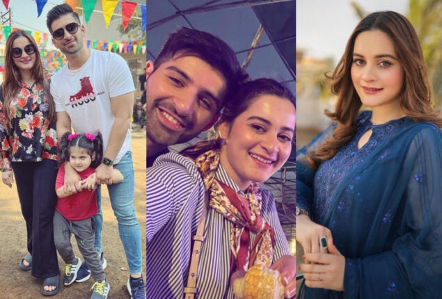 Aiman Khan Muneeb Butt’s Latest Adorable Family Pictures