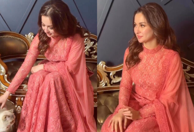Hania Aamir wins hearts with her adorable beauty & contagious smile