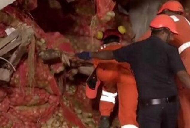 Eight killed by deluge of potatoes after roof collapse in UP
