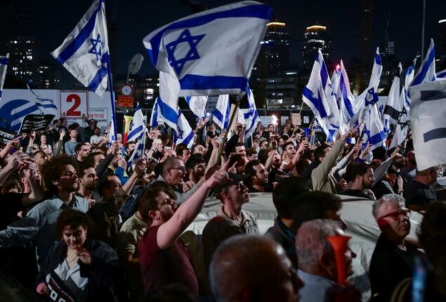 Thousands march in Israel against Netanyahu’s judicial reform