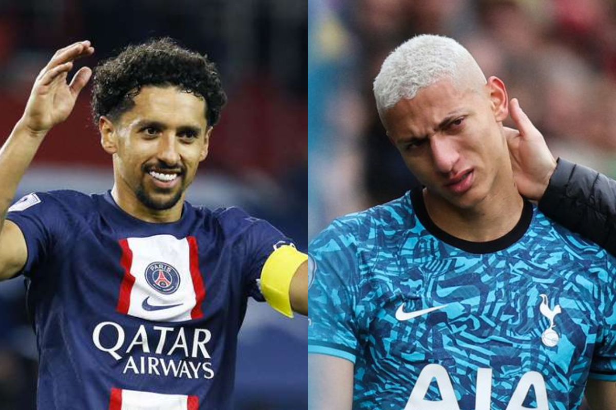 Marquinhos and Richarlison
