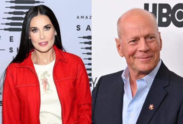 Demi Moore shares family video celebrating birthday of Bruce Willis