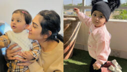 Sarah Khan shares new cute photos of baby Alyana Falak