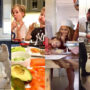 Celebrity kids help their moms and dads cook some food