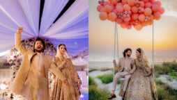 TikTokers Laraib Khalid & Zarnab Fatima’s filmy wedding photoshoot