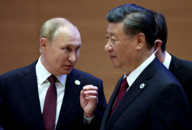 ”We will discuss your plan to end the war in Ukraine”, Putin says to Xi