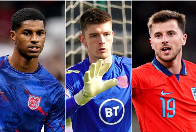 Top England players pulled out from their squad for Euro 2024 qualifiers
