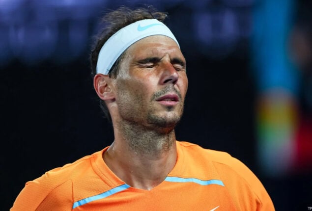 Rafael Nadal slipped out of the top 10 since 2005