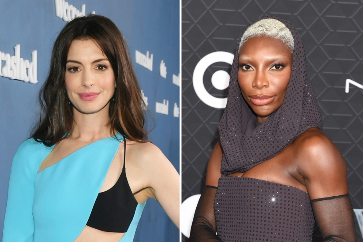 Anne Hathaway and Michaela Coel