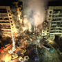 At least 1 killed and dozen injured after missile strike