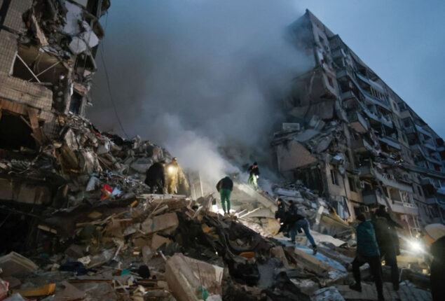 At least 6 missiles fired at Zaporizhzhia, says Ukraine officials