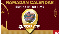 Ramadan Calendar Québec City