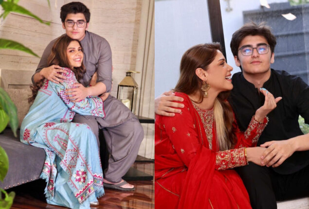 Hadiqa Kiani’s lovely moments with her beloved son