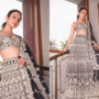 Rakul Preet Singh looks stunning in silver-embroidered and black lehenga