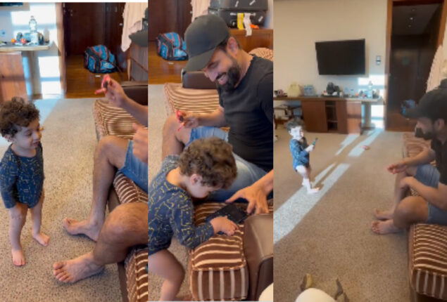 Watch viral: Shah Rukh Khan lauded to Irfan Pathan’s son’s dancing