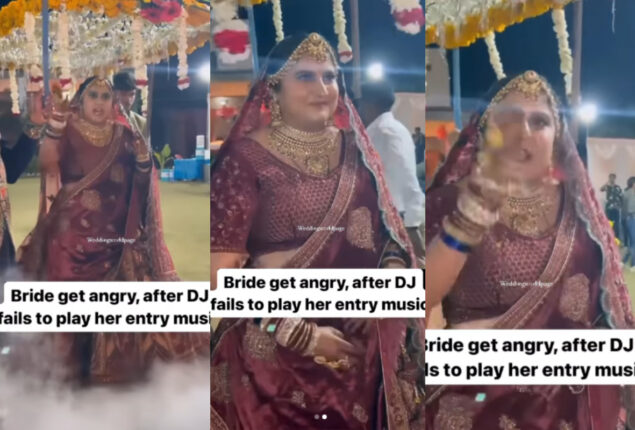 Watch: Irate bride become viral due to her funny response