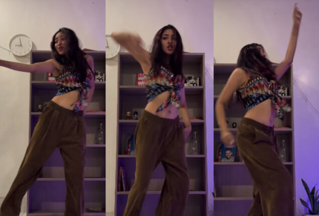 Watch viral: Woman dancing to song Dum Dum gone viral