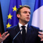 Emmanuel Macron attends EU summit in Brussels