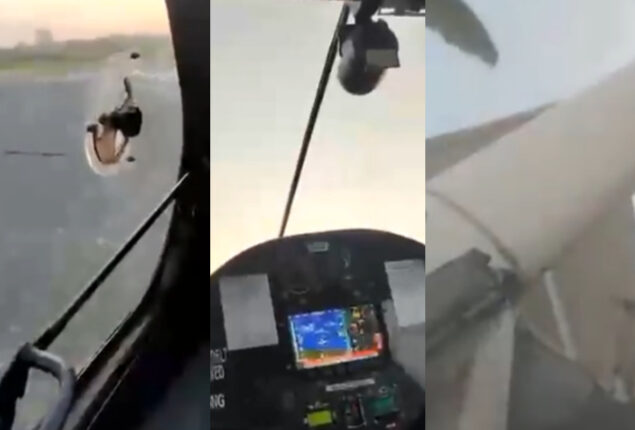 Watch viral: Glider Aircraft Crashing Into Home Just After Takeoff, As per Onboard Clips