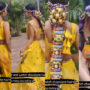 Watch viral: Bride gone viral for her chocolate-studded hairstyle and jewellery