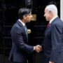 Netanyahu meets Sunak at Downing Street amid protests