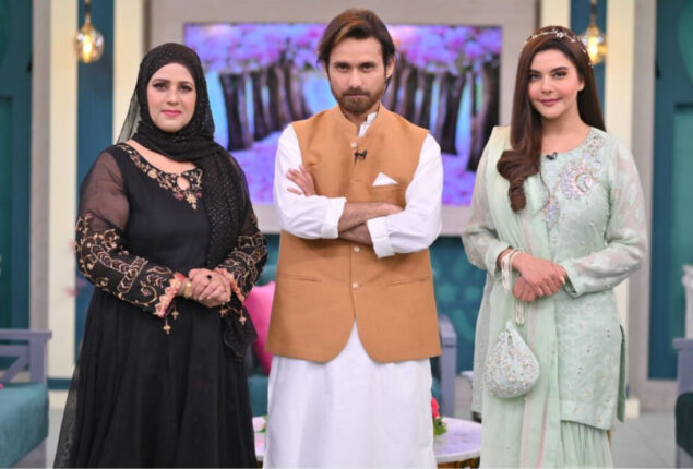 Arifa Siddiqui and husband grab attention during Nida Yasir’s Ramadan show