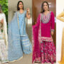 Hina Khan teaches how to accent the sharara