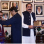 Sajid Hussain Turi delighted to meet CM Sindh Murad Ali Shah